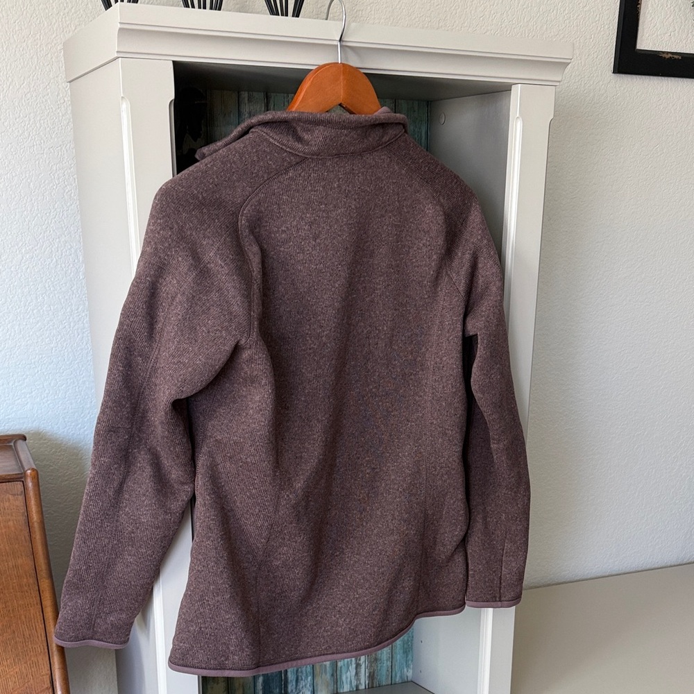 Patagonia Chocolate Brown Fleece Jacket - Picture 2 of 2